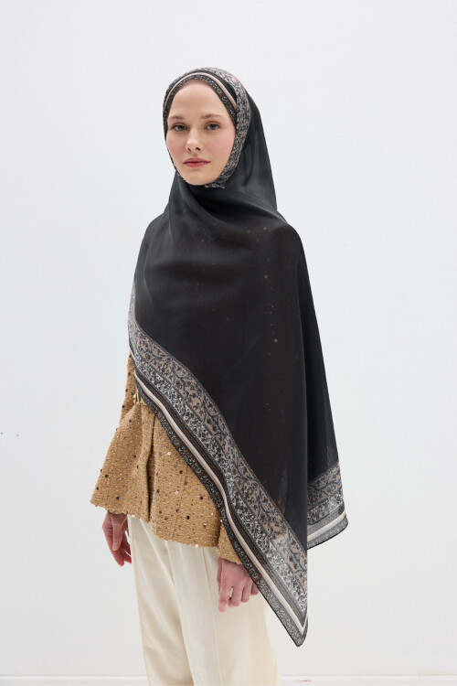 Border Shine - Siyah Bej 