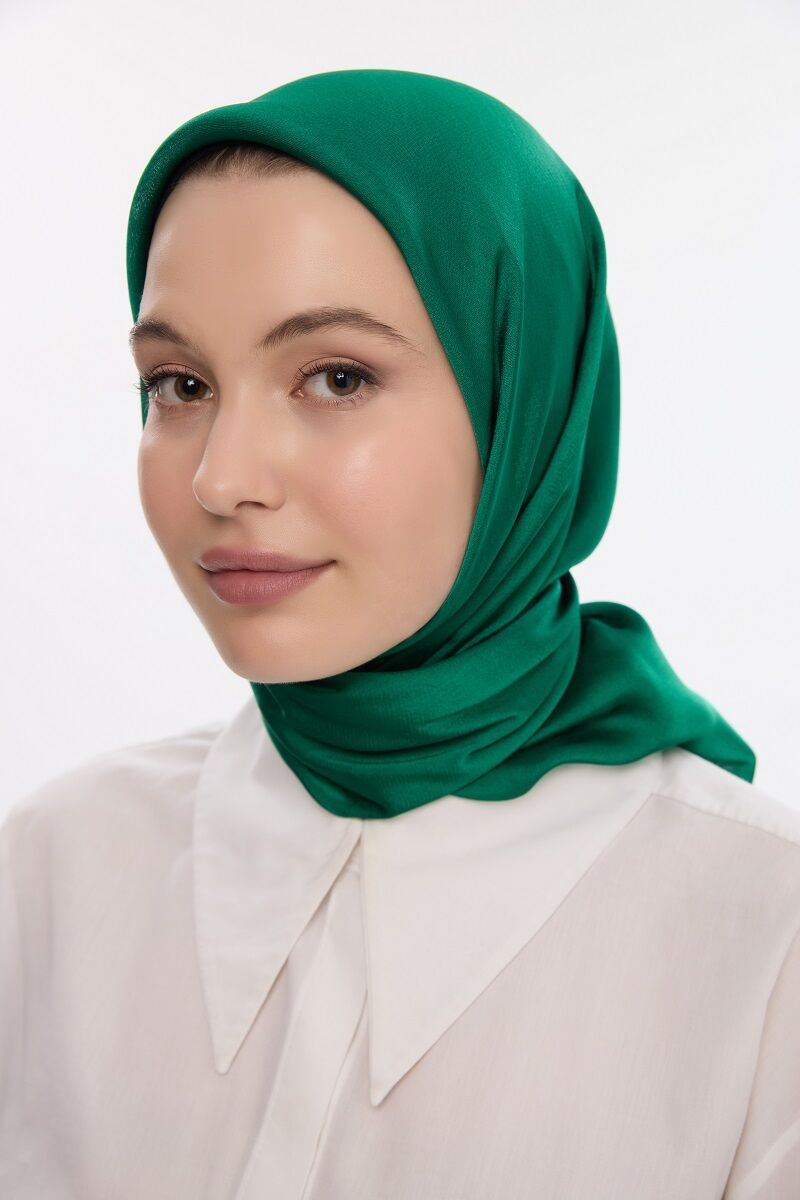 İdol Saten Janjan Eşarp - Benetton - 4