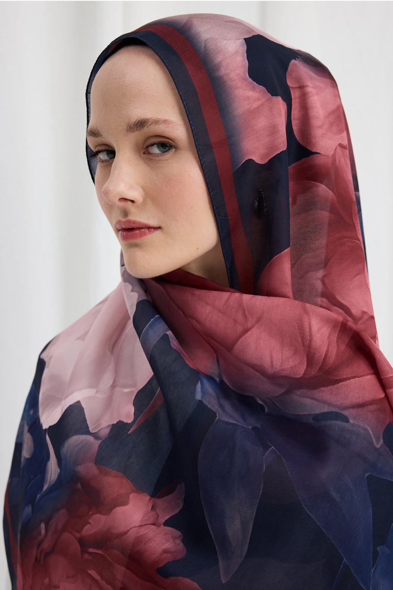 Lotus Soft Collection - Lacivert / Bordo - 3