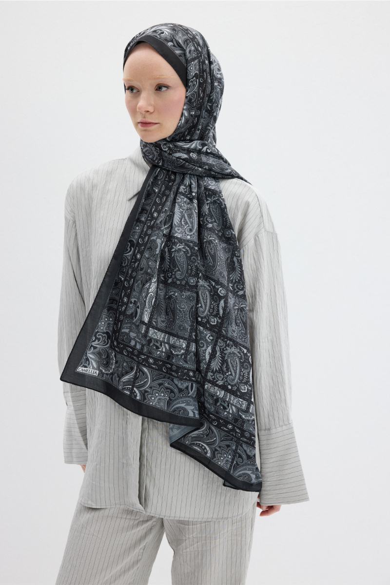 Marly Soft Şal - Siyah - 2