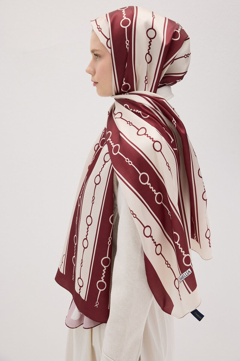 Perle Hue Desen - Bordo - 2