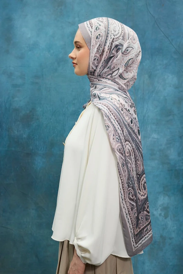 Previous Collection Soft Şal - Gri - 2