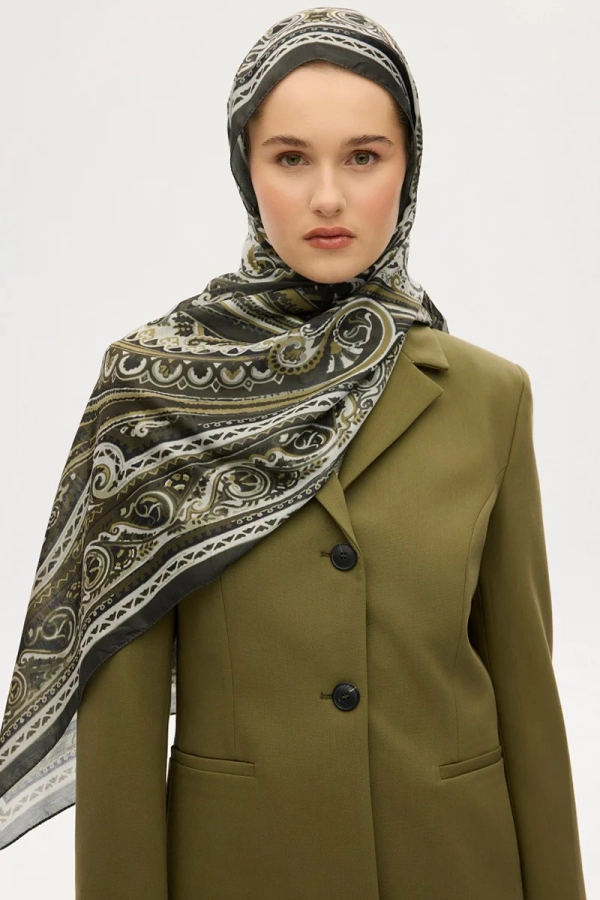 Previous Collection Soft Şal - Yeşil - 1