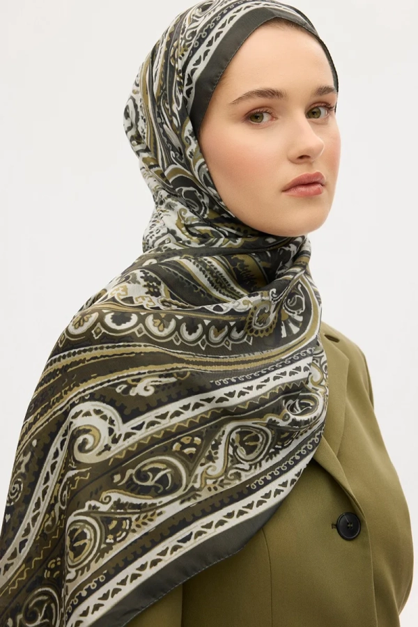 Previous Collection Soft Şal - Yeşil - 3